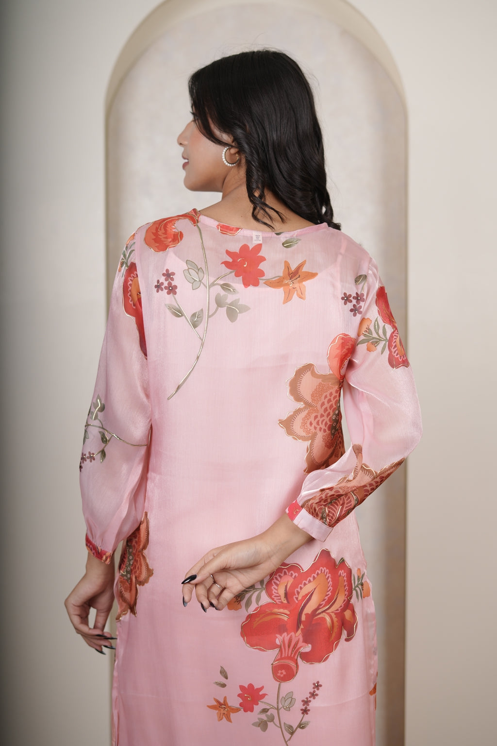 Pink Kurti Pant