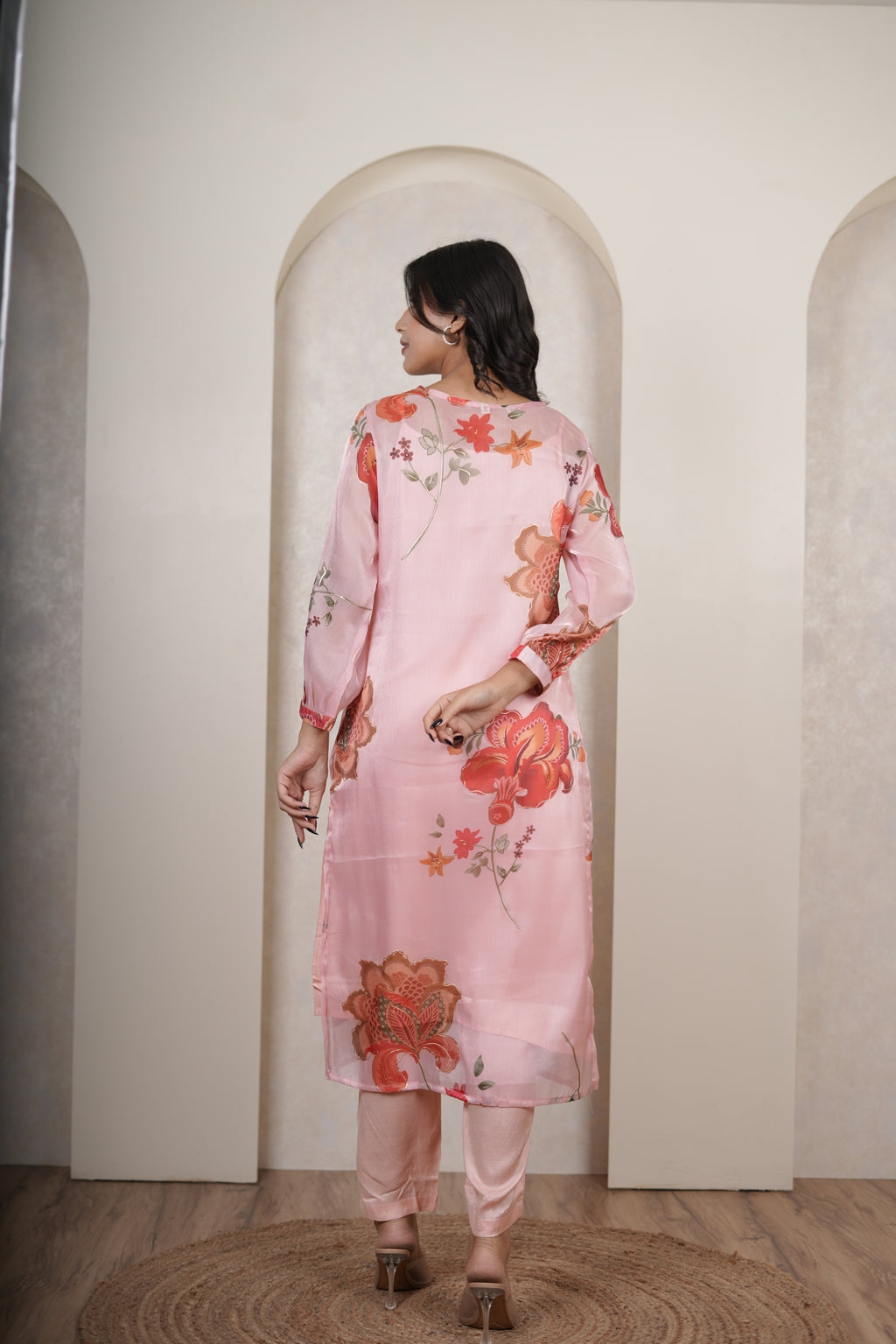 Pink Kurti Pant