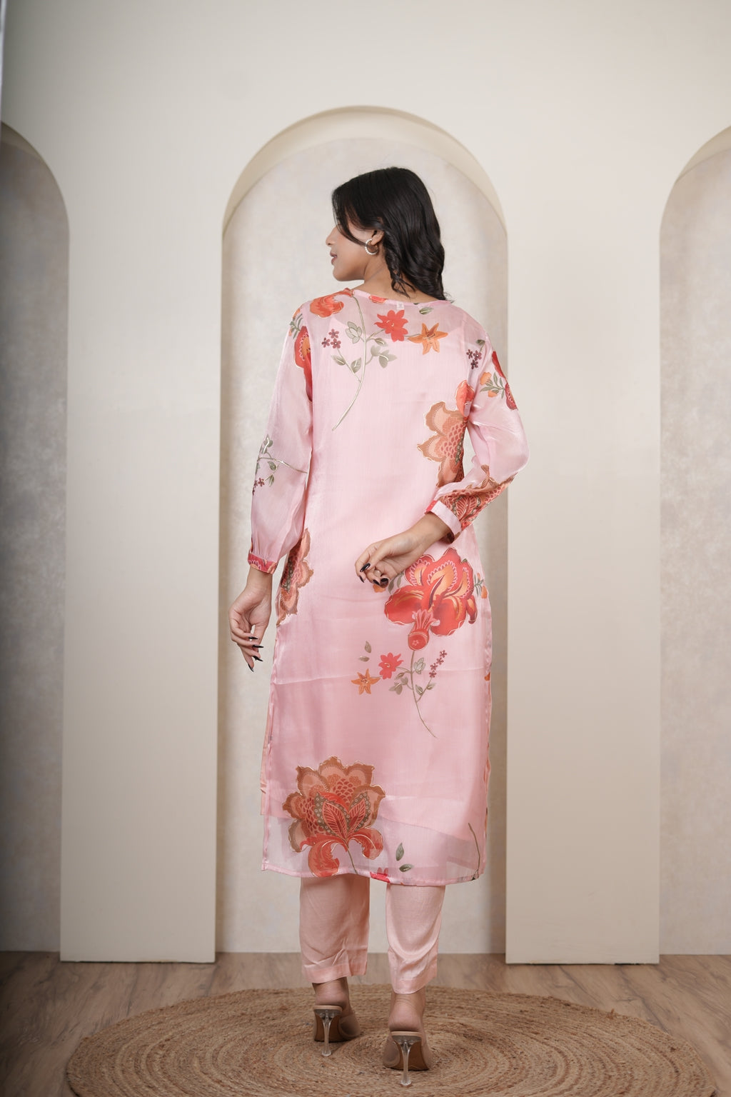 Pink Kurti Pant